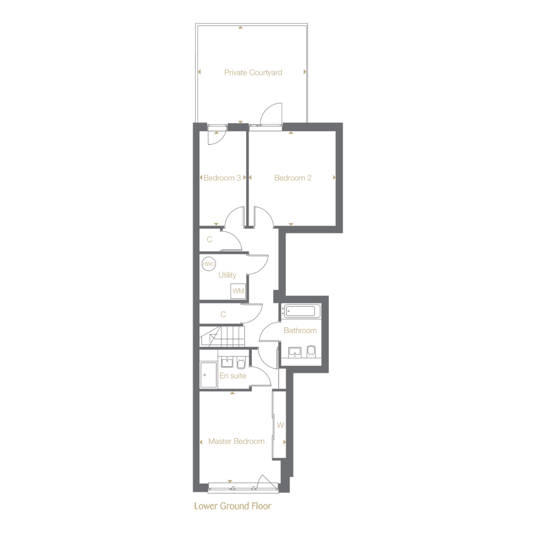 Floorplan for plot 1