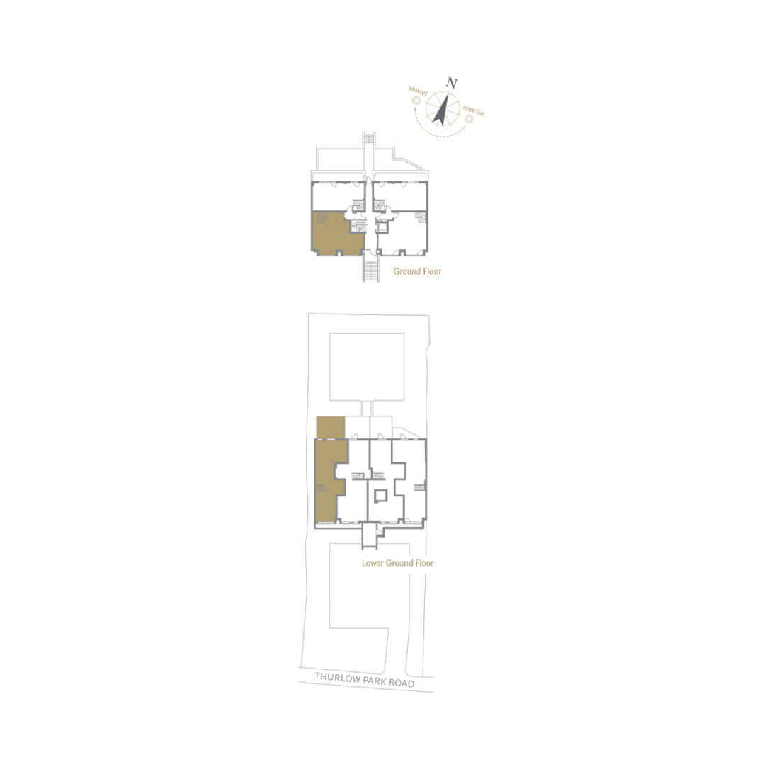 Floorplan for plot 1