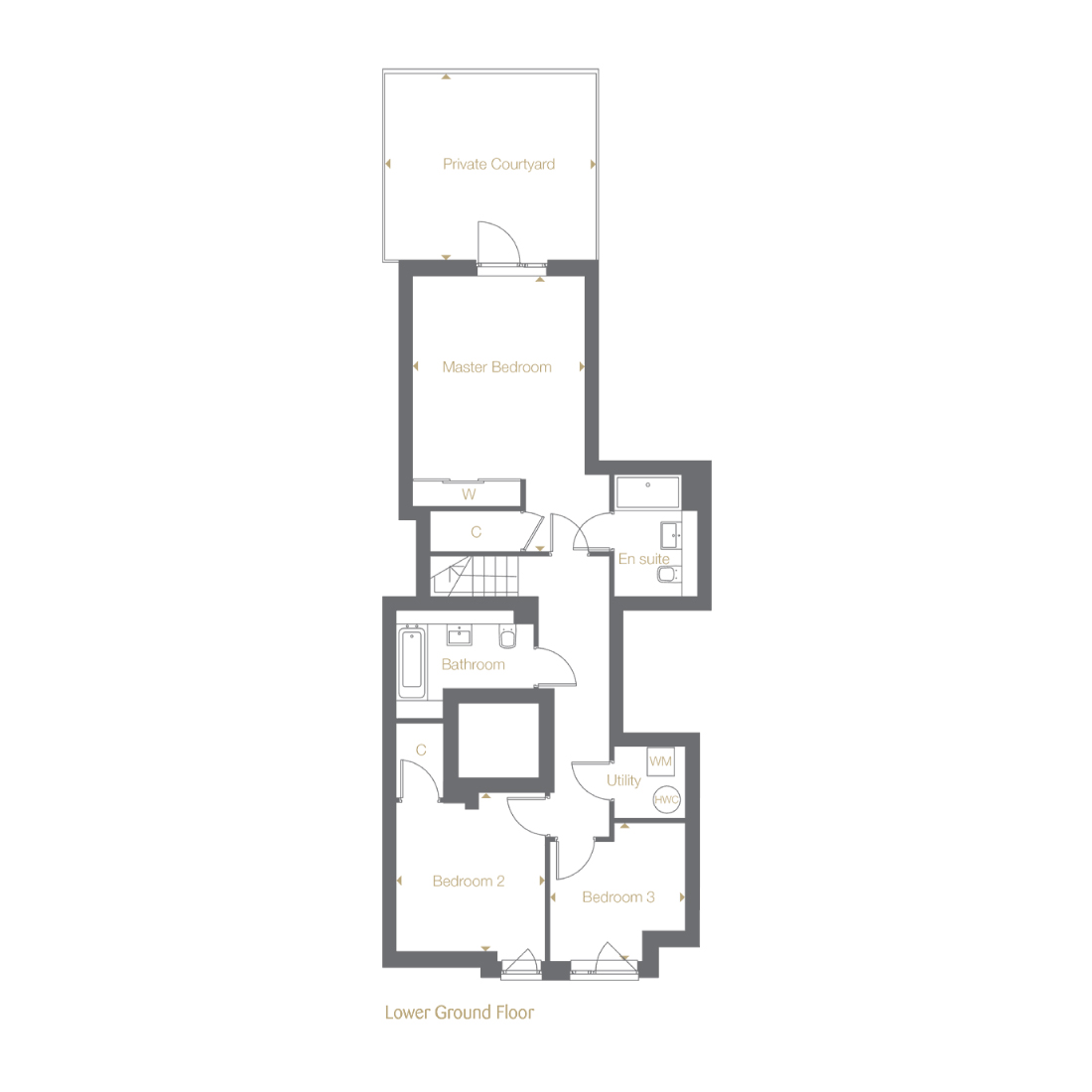 Floorplan for plot 3