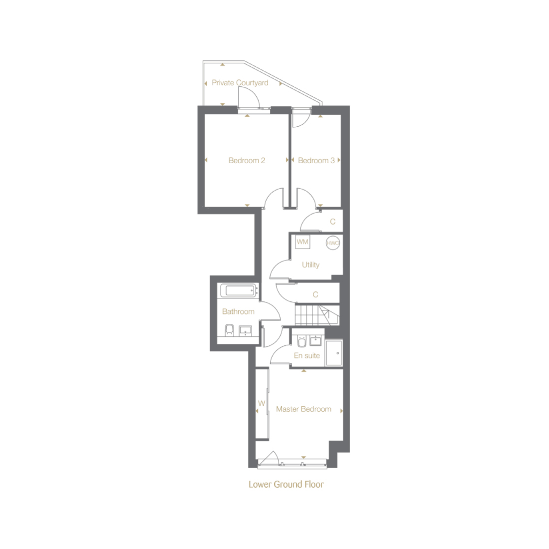 Floorplan for plot 4