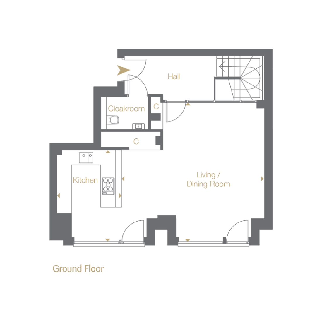 Floorplan for plot 4