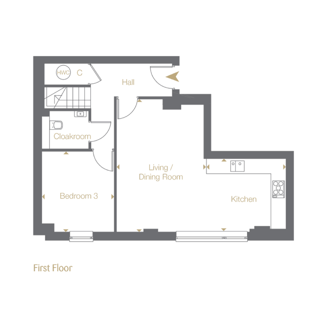 Floorplan for plot 5