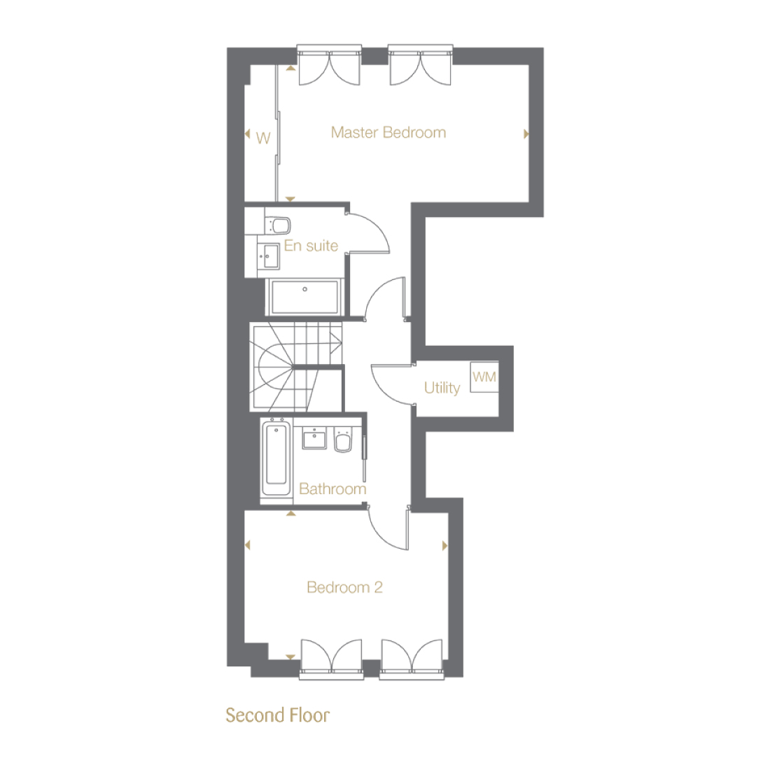 Floorplan for plot 5