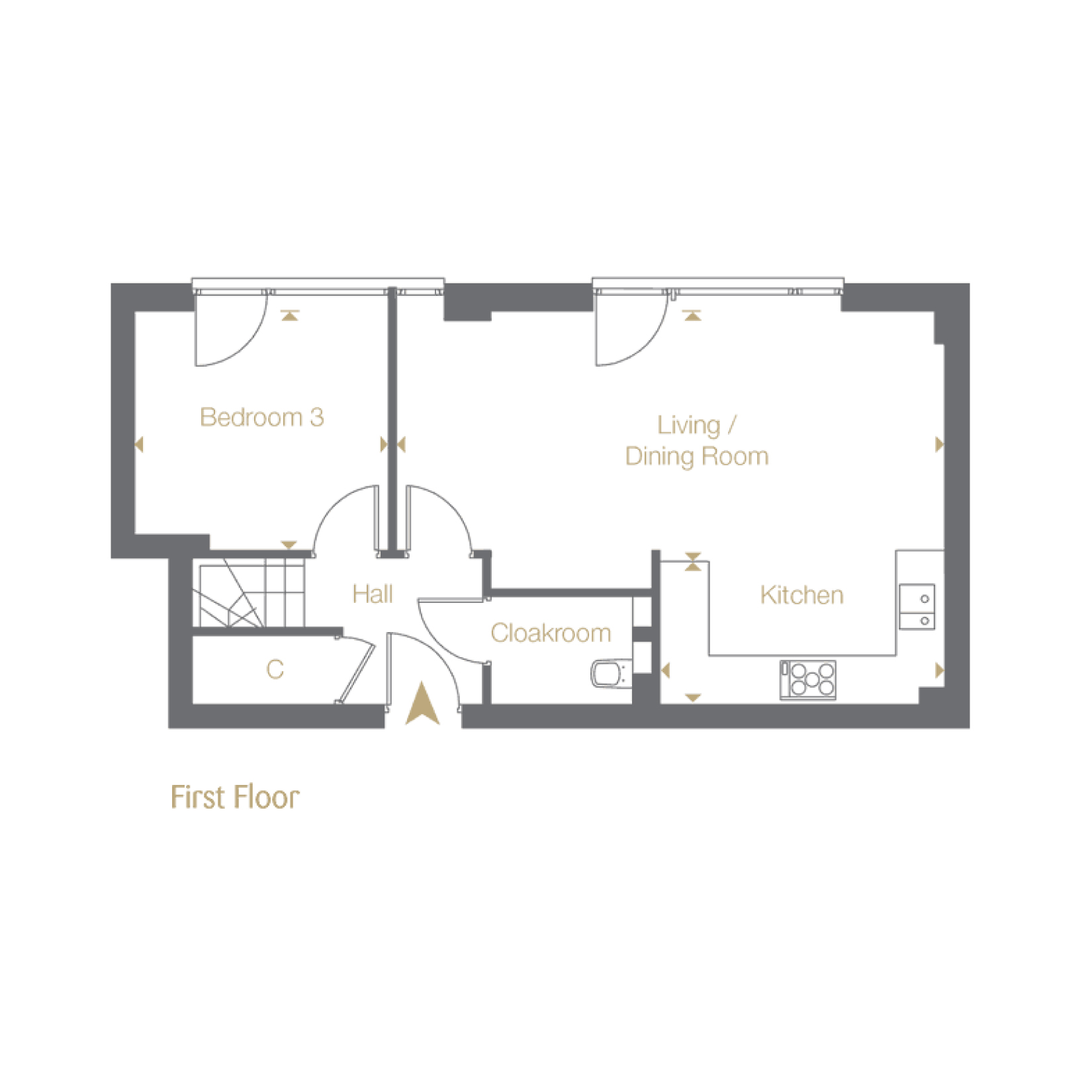 Floorplan for plot 7
