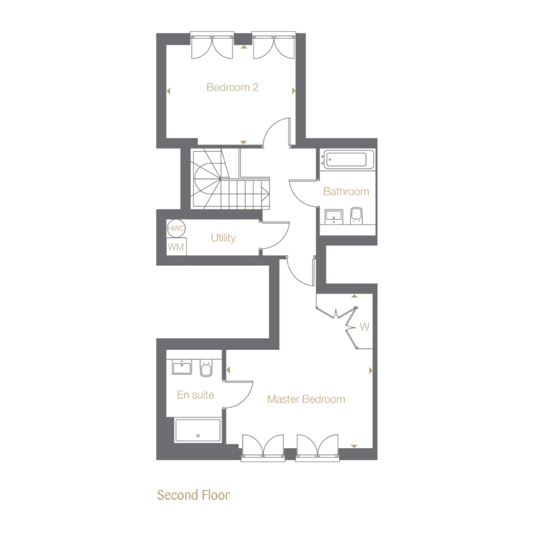 Floorplan for plot 7